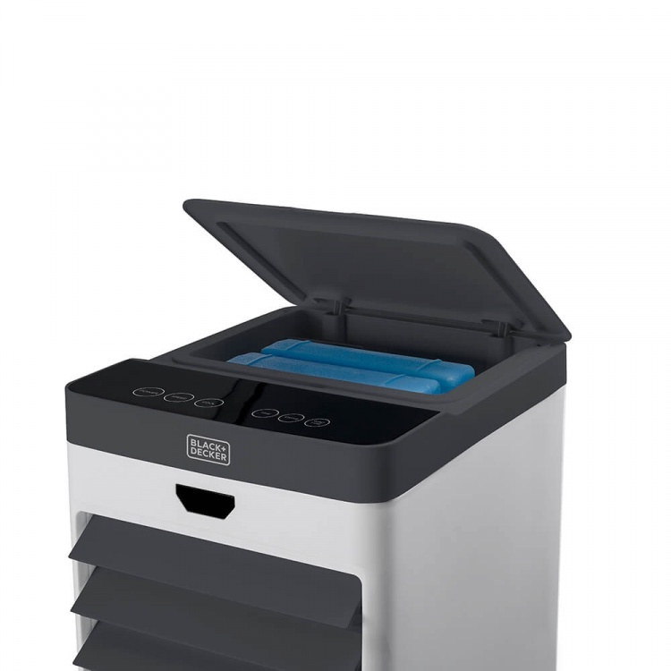 BLACK+DECKER Luftkøler Effekt 75W Hvid