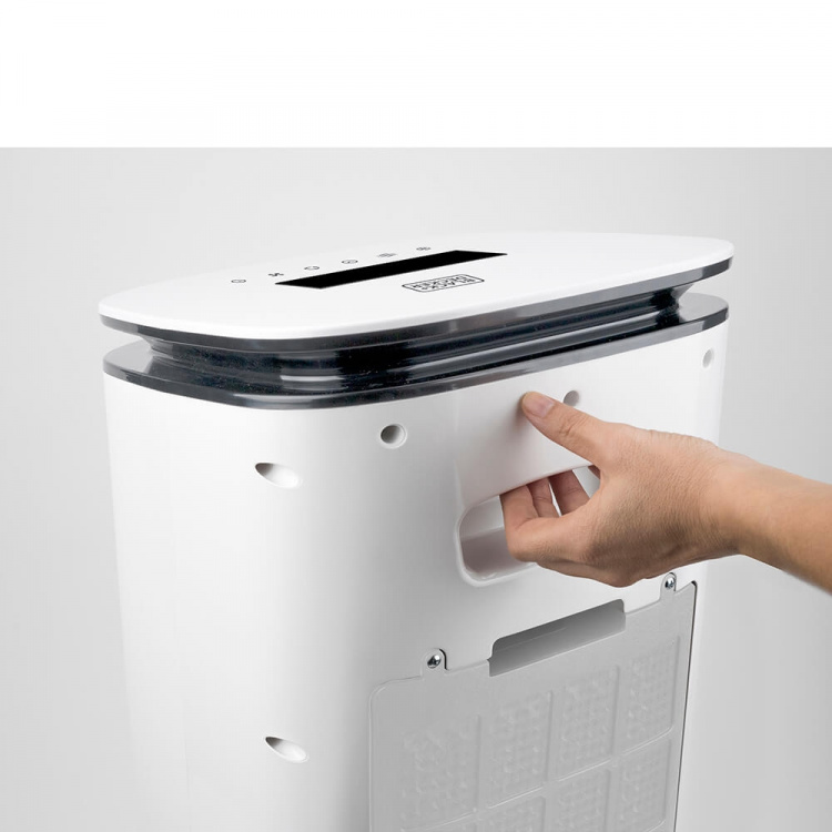 BLACK+DECKER Luftkøler LED Display Effekt 65 W Hvid