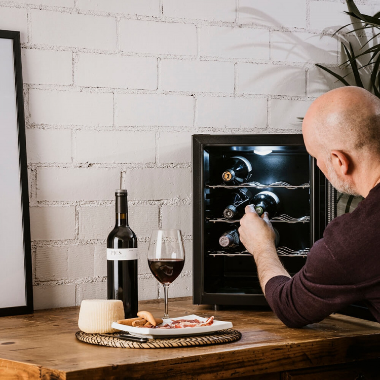 Taurus Vinkøleskab 12 Flasker Taurus Vinkøleskab 12 Flasker