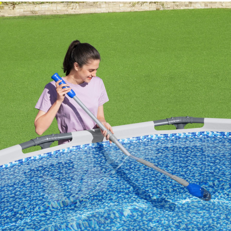 Bestway Flowclear AquaTech batteridrevet poolstøvsuger