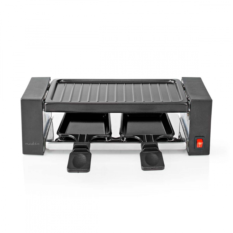 Nedis Gourmet / Raclette | Grill | 2 Personer | Spatel | Non-stick belægning | Rektangel