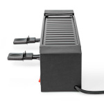 Nedis Gourmet / Raclette | Grill | 2 Personer | Spatel | Non-stick belægning | Rektangel