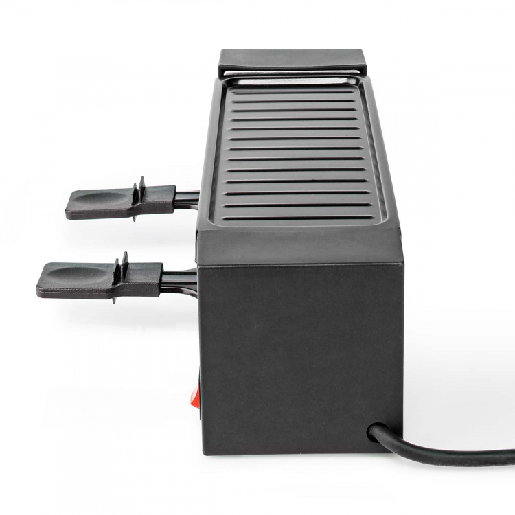 Nedis Gourmet / Raclette | Grill | 2 Personer | Spatel | Non-stick belægning | Rektangel