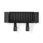 Nedis Gourmet / Raclette | Grill | 2 Personer | Spatel | Non-stick belægning | Rektangel