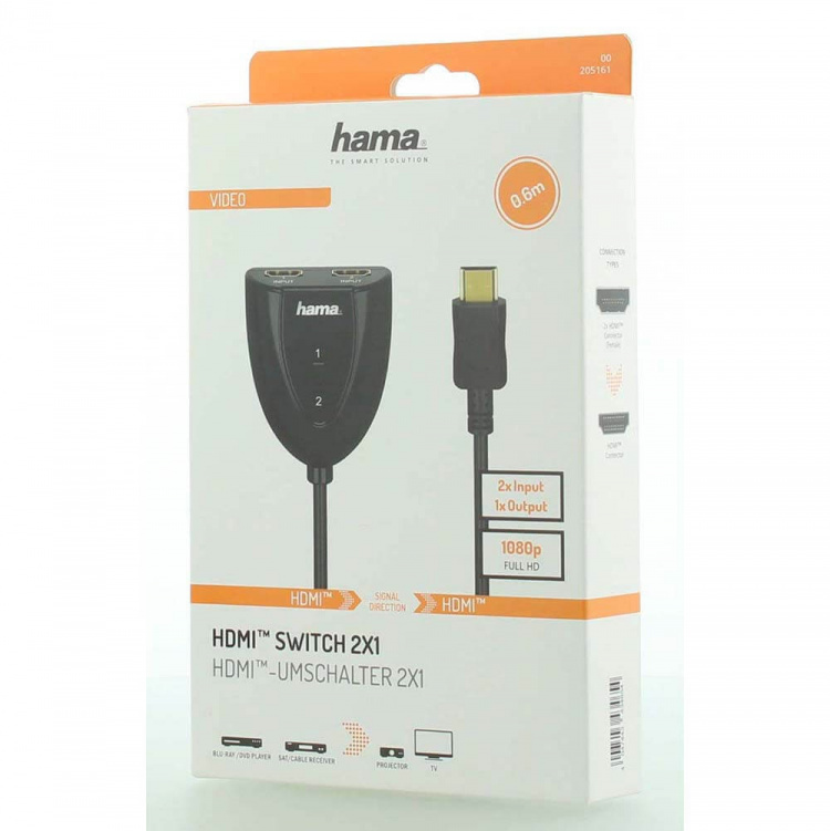 Hama Switcher HDMI 2x1