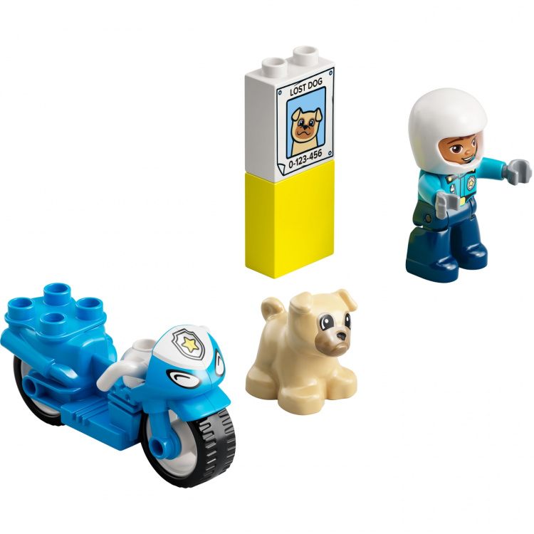 Duplo - Polismotorcykel 10967