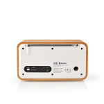 Nedis Internet Radio | Borddesign | Bluetooth® / Wi-Fi | DAB+ / FM / Internet | 2.4 