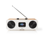Nedis Internet Radio | Borddesign | Bluetooth® / Wi-Fi | DAB+ / FM / Internet | 2.4 