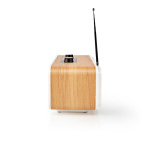 Nedis Internet Radio | Borddesign | Bluetooth® / Wi-Fi | DAB+ / FM / Internet | 2.4 