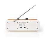 Nedis Internet Radio | Borddesign | Bluetooth® / Wi-Fi | DAB+ / FM / Internet | 2.4 