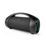 Nedis Bluetooth® Party Boombox | 6 timer | 2.0 | 150 W | Medieafspilning: AUX / USB | IPX5 | Kan parres | Bærehåndtag | Fest lys | Sort