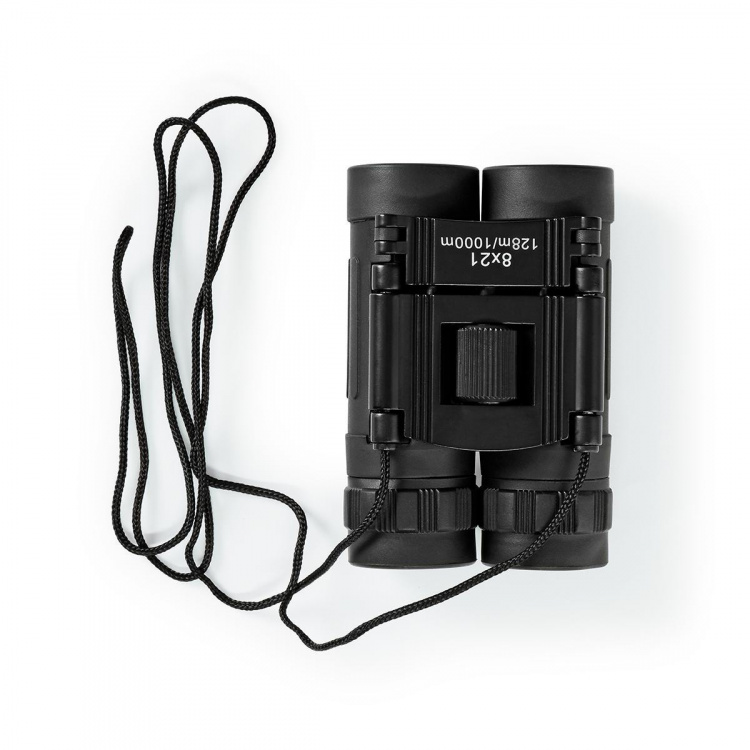 Nedis Kikkert | Forstørrelse: 8 x | Objektivlinsediameter: 21 mm | Synsfelt: 128 m | Rejsetaske inkluderet | Sort