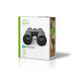 Nedis Kikkert | Forstørrelse: 10 x | Objektivlinsediameter: 42 mm | Synsfelt: 96 m | Rejsetaske inkluderet | Sort