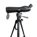Nedis Spotting Scope | Forstørrelsesområde: 20-60 | Objektivlinsediameter: 60 mm | Synsfelt: 38 m | Dioptrisk korrektion | Rejsetaske inkluderet | Sort