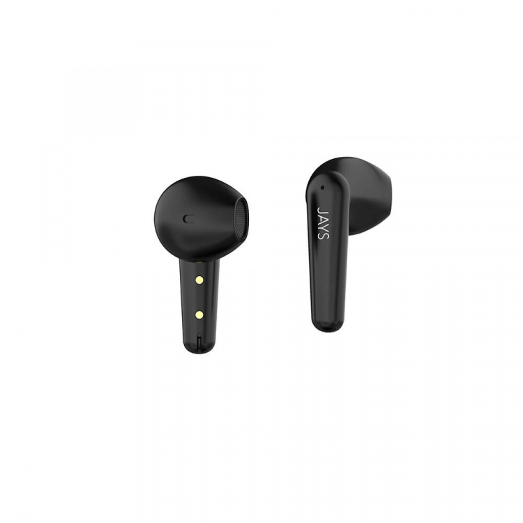 JAYS Hovedtelefon t-Six TWS True Wireless In-Ear Sort JAYS Hovedtelefon t-Six TWS True Wireless In-Ear Sort