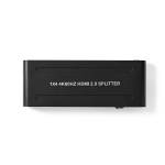 Nedis HDMI ™ Splitter | 4-Port port(s) | 4x HDMI™ Output | 4K@60Hz | 18 Gbps | Metal | Antracit