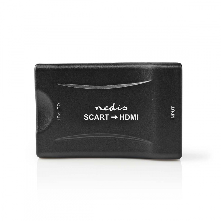 Nedis HDMI ™ Converter | SCART Female | 1x HDMI™ Output | 1-vejs | 1080p | 1.2 Gbps | ABS | Sort