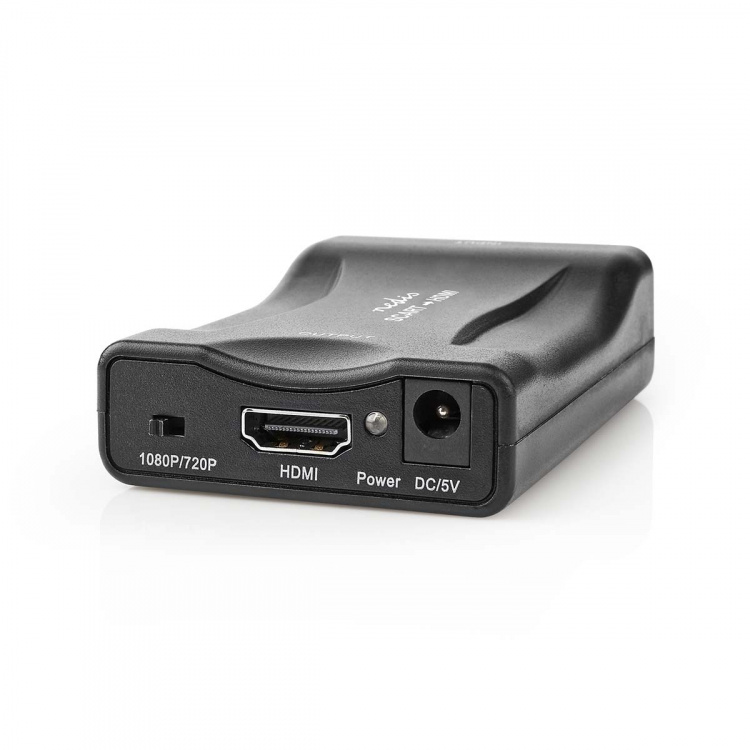 Nedis HDMI ™ Converter | SCART Female | 1x HDMI™ Output | 1-vejs | 1080p | 1.2 Gbps | ABS | Sort