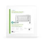 Nedis Stativ til vaskemaskine og tørretumbler | Trådkurv | 200 kg | Hvid