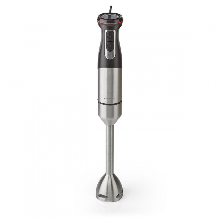 Nedis Hand Blender | 800 W | Hastighedsindstillinger: Variabel hastighedskontrol | Chopper | Aluminium / Sort Nedis Hand Blender | 800 W | Hastighedsindstillinger: Variabel hastighedskontrol | Chopper | Aluminium / Sort
