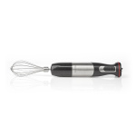 Nedis Hand Blender | 800 W | Hastighedsindstillinger: Variabel hastighedskontrol | Chopper | Aluminium / Sort Nedis Hand Blender | 800 W | Hastighedsindstillinger: Variabel hastighedskontrol | Chopper | Aluminium / Sort