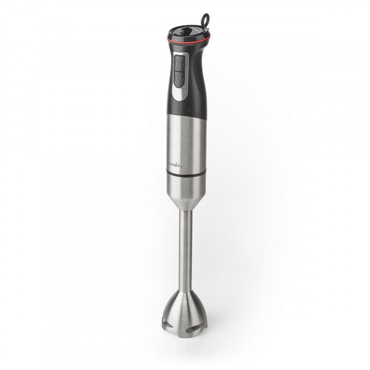 Nedis Hand Blender | 800 W | Hastighedsindstillinger: Variabel hastighedskontrol | Chopper | Aluminium / Sort Nedis Hand Blender | 800 W | Hastighedsindstillinger: Variabel hastighedskontrol | Chopper | Aluminium / Sort