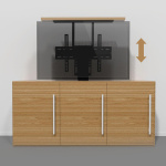 Nedis Motoriseret TV Stand | 37-65 