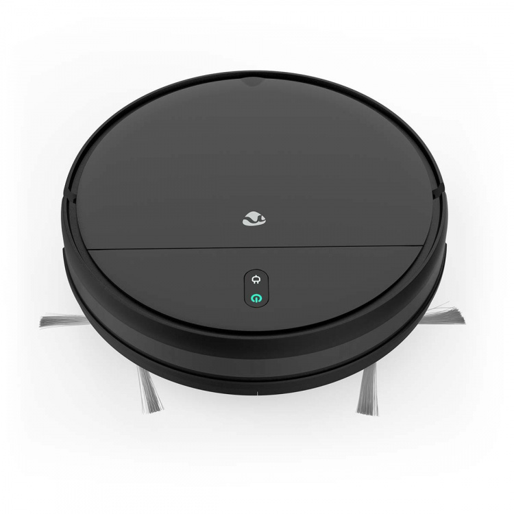 Nedis SmartLife Robot Støvsuger | Tilfældig | Wi-Fi | Kapacitet Collection Reservoir: 0.2 l | Automatisk opladning | Maksimal driftstid: 1.8 timer | Sort | Android™ / IOS Nedis SmartLife Robot Støvsuger | Tilfældig | Wi-Fi | Kapacitet Collection Reservoir: 0.2 l | Automatisk opladning | Maksimal driftstid: 1.8 timer | Sort | Android™ / IOS