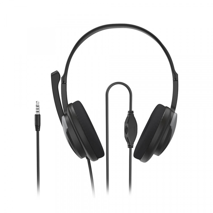 Hama Headset PC Office Stereo On-Ear HS-P100 V2 Sort