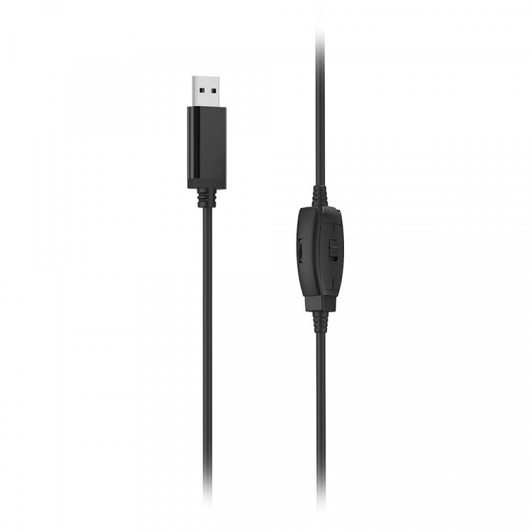 Hama Headset PC Office Stereo On-Ear HS-USB250 V2 Sort