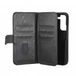 Gear Wallet 2-i-1 7 Kortrum Sort - Samsung S22+