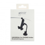 Gear Mobilholder Lang Arm Monteres på Forrude/Instrumentbræt