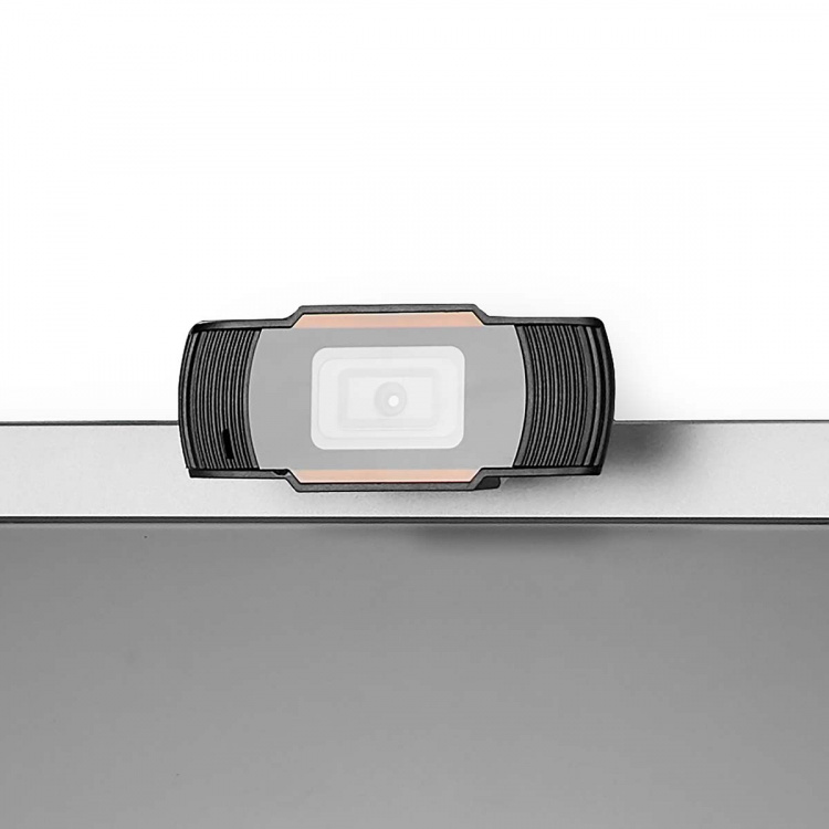 Nedis Webkamera | Full HD@30fps | Fast fokus | Indbygget mikrofon | Sort