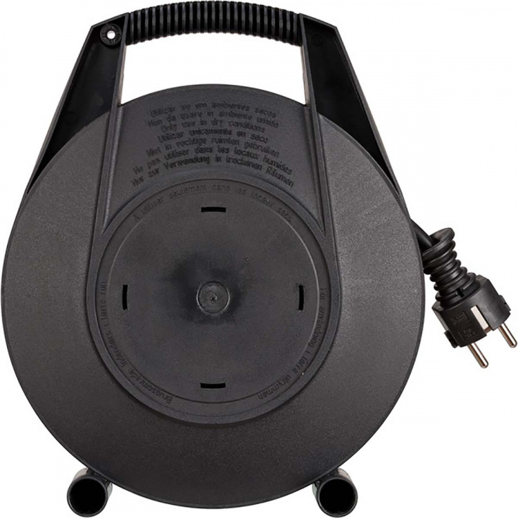 brennenstuhl Vario Line 4-vejs indendørs kabelopruller til husholdning 10 m kabel H05VV-F 3G1.5 IP20