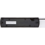 brennenstuhl Forlængelse sokkel Primera-Line 10-vejs 2.00 m Sort - Beskyttelseskontakt TYPE E