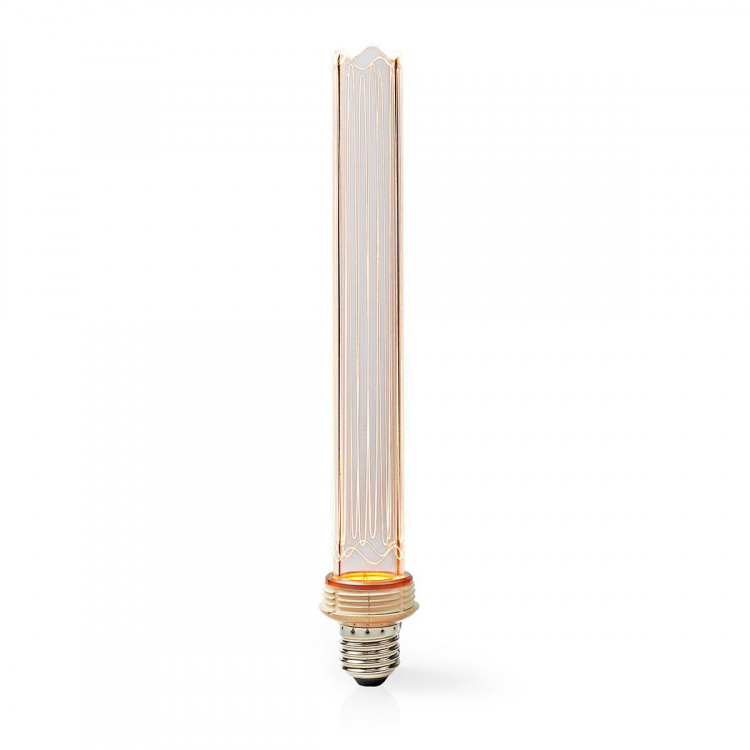 Nedis LED glødepære E27 | PS165 | 3.5 W | 120 lm | 1800 K | Dæmpbar | Med guld-rød finish | Retro stil | 1 stk