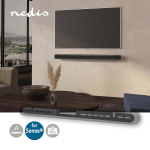 Nedis Soundbar Beslag | Kompatibel med: Sonos® Arc™ | Væg | 10 kg | Fast | ABS / Stål | Sort