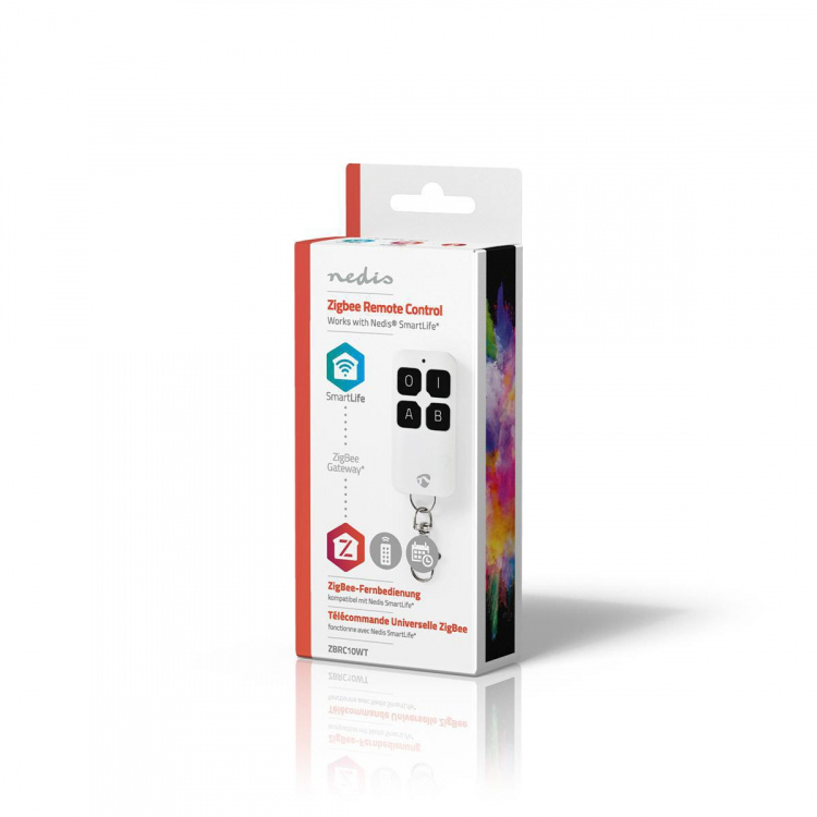 Nedis SmartLife Fjernbetjening | Zigbee 3.0 | Antal knapper: 4 | Android™ / IOS | Hvid
