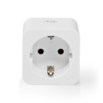Nedis SmartLife Smart Plug | IP21 | Effektmåler | 3680 W | Type F (CEE 7/3) | 0 - 55 °C | Android™ / IOS | Hvid | 1 stk Nedis SmartLife Smart Plug | IP21 | Effektmåler | 3680 W | Type F (CEE 7/3) | 0 - 55 °C | Android™ / IOS | Hvid | 1 stk