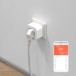 Nedis SmartLife Smart Plug | IP21 | Effektmåler | 3680 W | Type F (CEE 7/3) | 0 - 55 °C | Android™ / IOS | Hvid | 1 stk Nedis SmartLife Smart Plug | IP21 | Effektmåler | 3680 W | Type F (CEE 7/3) | 0 - 55 °C | Android™ / IOS | Hvid | 1 stk