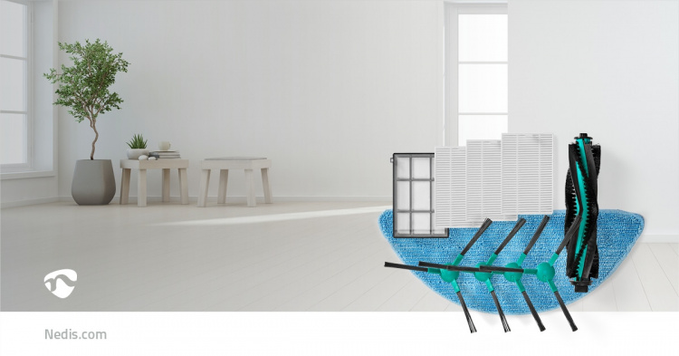 Nedis Støvsuger Reservedele | Egnet: WIFIVCL001CBK | HEPA Filter | H12