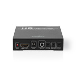 Nedis HDMI ™ Converter | SCART Female | 1x 3.5 mm sound out / 1x Digital Audio / 1x HDMI™ Output | 1-vejs | 1080p | 1.65 Gbps | Aluminium | Antracit