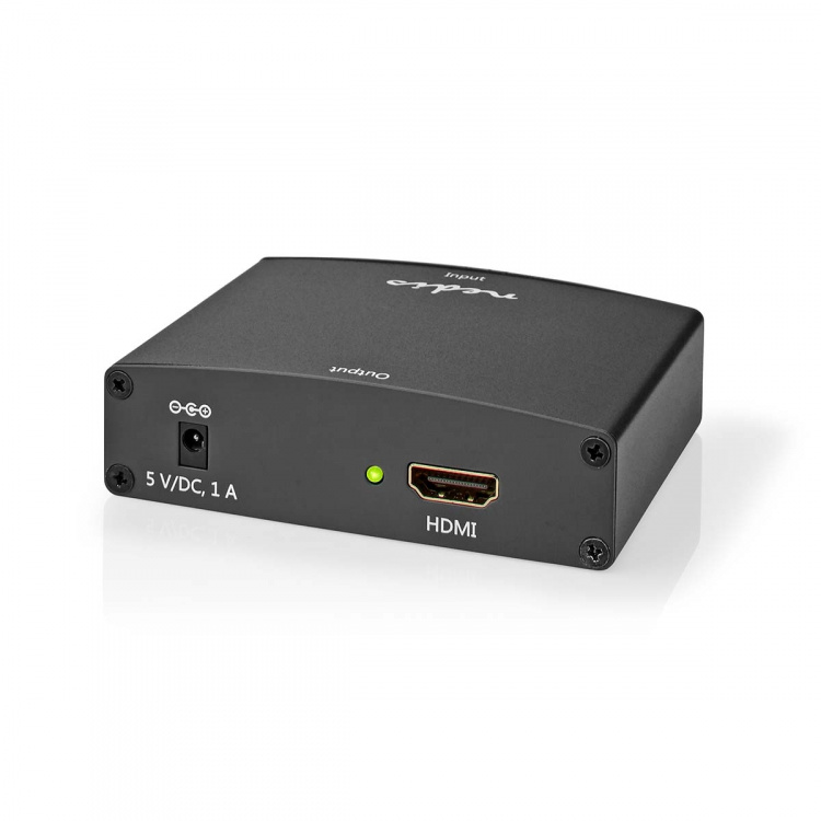 Nedis HDMI ™ Converter | VGA Female / 2x RCA Male | 1x HDMI™ Output | 1-vejs | 1080p | 1.65 Gbps | Aluminium | Antracit
