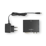 Nedis HDMI ™ Converter | VGA Female / 2x RCA Male | 1x HDMI™ Output | 1-vejs | 1080p | 1.65 Gbps | Aluminium | Antracit
