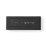 Nedis HDMI ™ switch | 3-Port port(s) | 3x HDMI™ Input | 1x HDMI™ Output | 4K@60Hz | 18 Gbps | Fjernstyret | Metal | Antracit