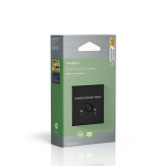 Nedis HDMI ™ switch | 3-Port port(s) | 1x HDMI™ Input / 2x HDMI™ Input | 1x HDMI™ Output / 2x HDMI™ Output | 4K@60Hz | 6 Gbps | Metal | Antracit
