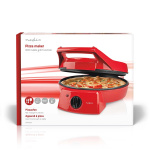 Nedis Pizzabager og Grill | 30 cm | Justerbar temperaturkontrol | 1800 W