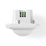 Nedis bevægelsesdetektor | Indendørs | 2-leder / 3-Wire | Type F (CEE 7/7) | 160 ° | 5 - 200 W | 200 W | 500 W | 3 - 2000 Lux | Sensor-teknologi: PIR | Sensor rækkevidde: 0.0 - 9.0 m