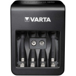 Varta NiMH LCD-stikoplader+ (AA, AAA & 9 Volt) inklusive 4x AA 2100 mAh