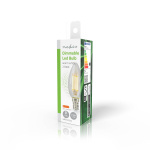 Nedis LED-lampe Pære E14 | Stearinlys | 4.5 W | 470 lm | 2700 | Dæmpbar | Varm Hvid | Retro stil | 1 stk. | Klart